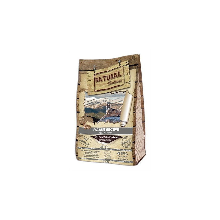 Natural Greatness Rabbit Light & Fit Recipe 2 KG