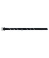 Trixie Halsband Hond Active Leer Met Golfjes Zwart 34-40X2,2 CM