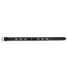 Trixie Halsband Hond Active Leer Met Golfjes Zwart 37-44X2,5 CM