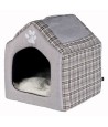 Trixie Relax Iglo Hondenhuis Silas Grijs / Creme 40X45X40 CM