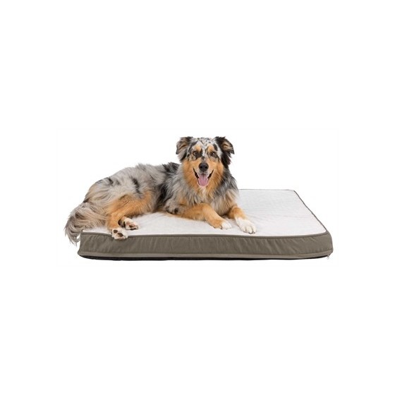 Trixie Vitaal Orthopedisch Kussen Taupe/Lichtgrijs 100X70X9,5 CM
