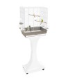 Imac - Vogelkooi Camilla Taupe / Wit 50x30x57-129cm