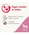 Beaphar Fiprotec Hond Tegen Teken En Vlooien 2-10 KG 3+1 PIP