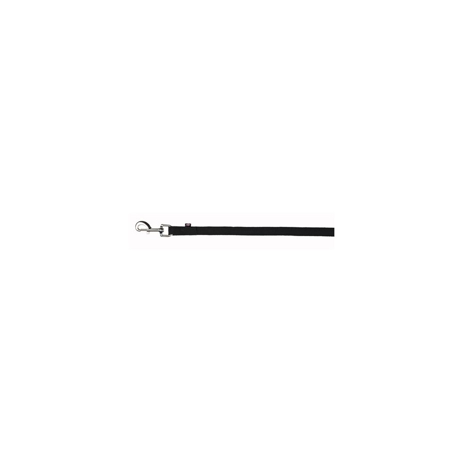 Trixie Hondenriem Sleeplijn Singelband Zwart 20MM X 15 MTR