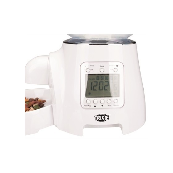 Trixie Tx7 Automatische Voerdispenser Wit 5 L 40X34X26 CM
