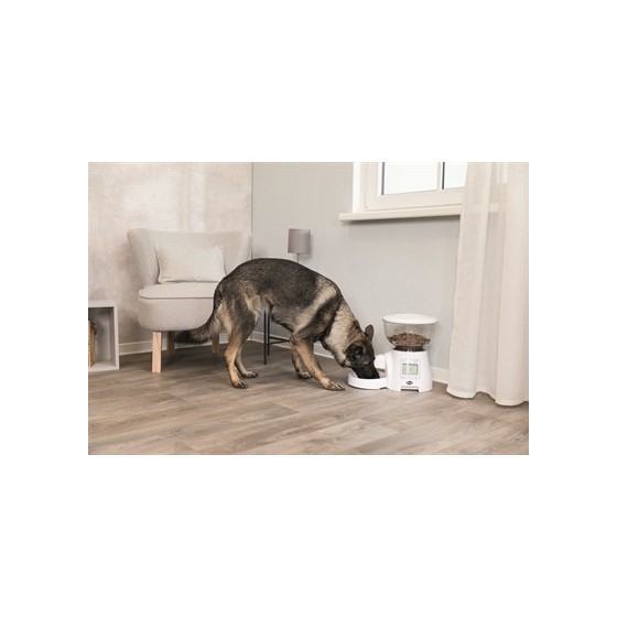Trixie Tx7 Automatische Voerdispenser Wit 5 L 40X34X26 CM