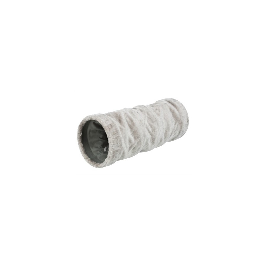 Trixie Speeltunnel Pluche Grijs 60X22 CM