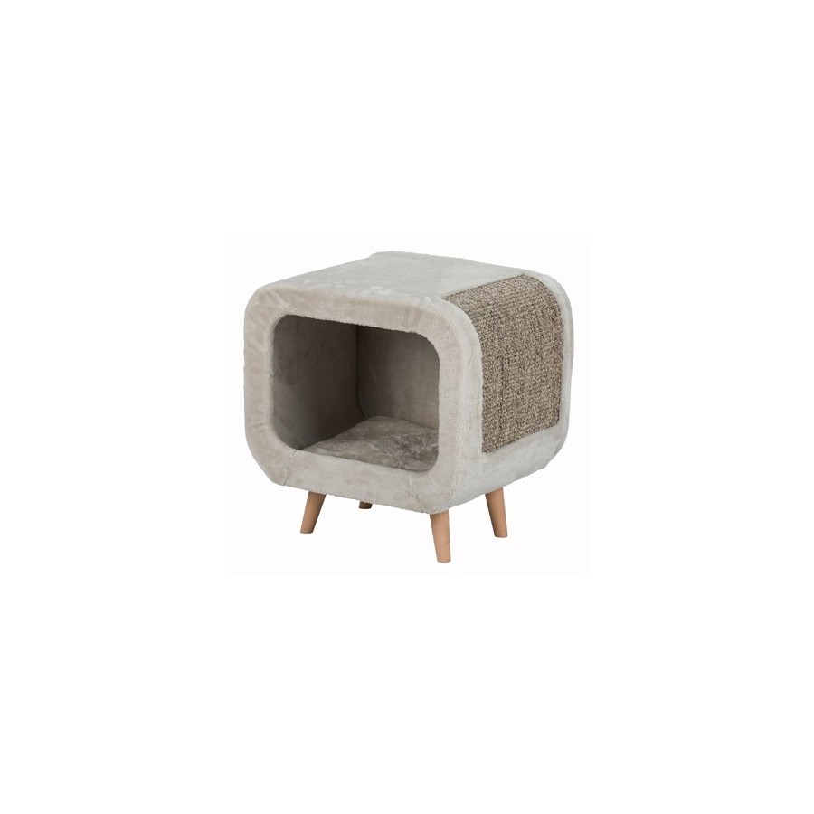 Trixie Alicia Relax Huis Lichtgrijs / Grijs Gemeleerd 48X48X38 CM