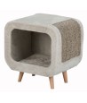 Trixie Alicia Relax Huis Lichtgrijs / Grijs Gemeleerd 48X48X38 CM