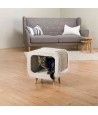 Trixie Alicia Relax Huis Lichtgrijs / Grijs Gemeleerd 48X48X38 CM