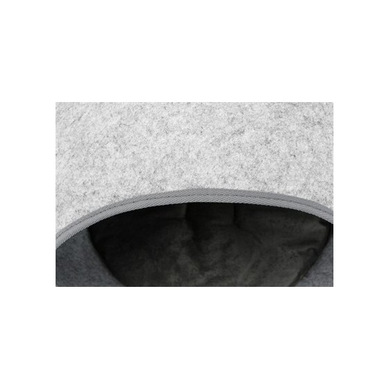 Trixie Relax Iglo Luna Lichtgrijs 40X24X46 CM