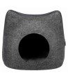 Trixie Relax Iglo Kat Vilt Grijs 38X37X35 CM
