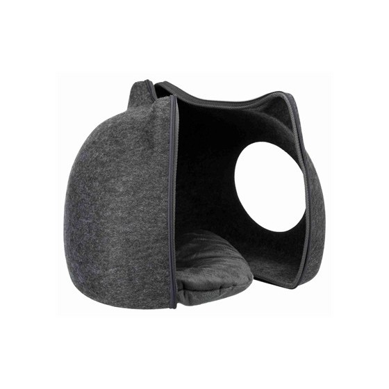 Trixie Relax Iglo Kat Vilt Grijs 38X37X35 CM