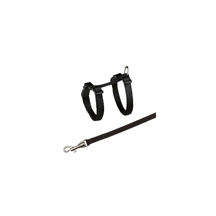 Trixie Kittentuig Met Riem Assorti 19-31 CM / 1,20 MTR X 8 MM