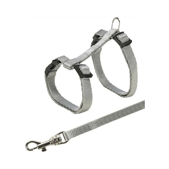 Trixie Kittentuig Met Riem Assorti 19-31 CM / 1,20 MTR X 8 MM