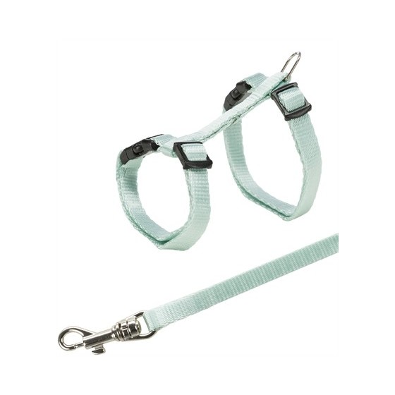 Trixie Kittentuig Met Riem Assorti 19-31 CM / 1,20 MTR X 8 MM