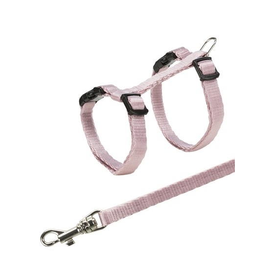 Trixie Kittentuig Met Riem Assorti 19-31 CM / 1,20 MTR X 8 MM