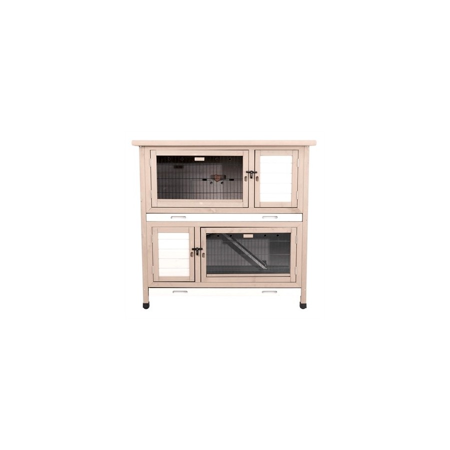 Trixie Natura Konijnenhok Met Isolatie Grijs 116X65X113 CM