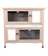 Trixie Natura Konijnenhok Met Isolatie Grijs 116X65X113 CM