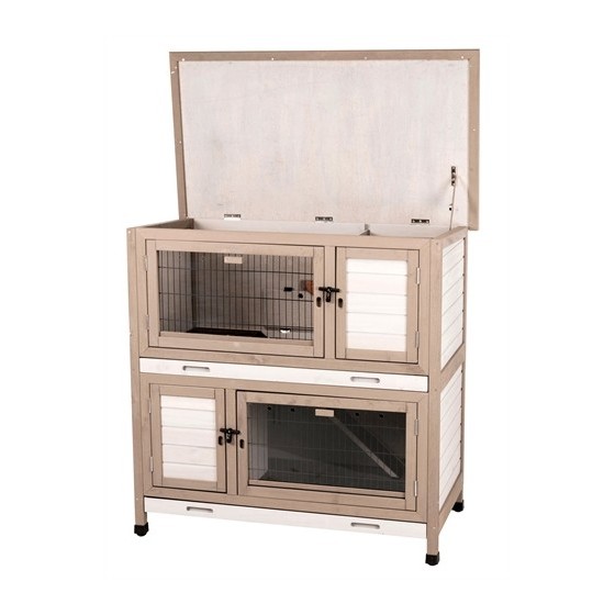 Trixie Natura Konijnenhok Met Isolatie Grijs 116X65X113 CM