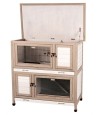 Trixie Natura Konijnenhok Met Isolatie Grijs 116X65X113 CM