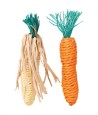 Trixie Wortel En Maiskolf Met Stro 15 CM 2 ST