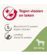 Beaphar Fiprotec Hond Tegen Teken En Vlooien 20-40 KG 3+1 PIP