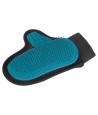 Trixie Verzorgingshandschoen Met Metalen Pinnen Groen / Zwart 24X18 CM 3ST