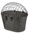 Trixie Stuur Fietsmand Met Draadkap Antraciet 44X41X34 CM