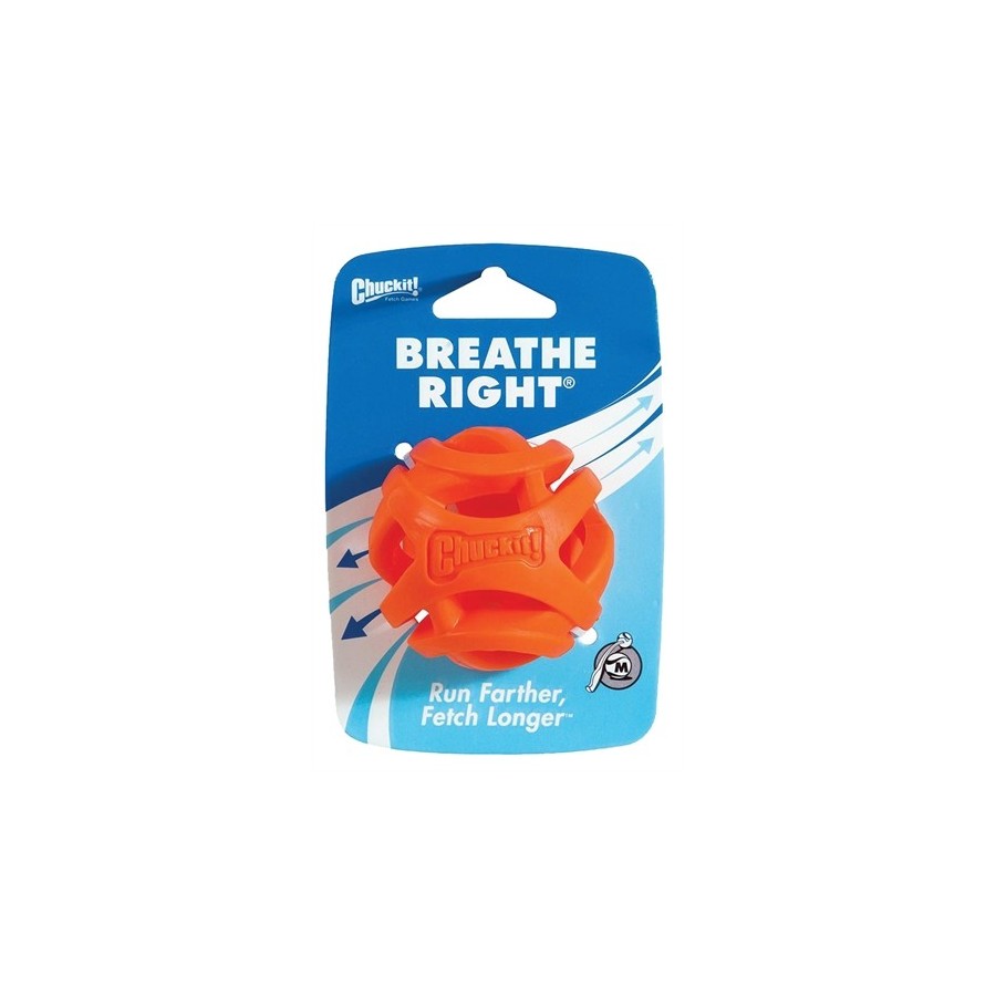 Chuckit Breathe Right Fetch Bal Oranje 6 CM