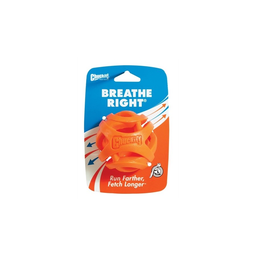 Chuckit Breathe Right Fetch Bal Oranje 7 CM