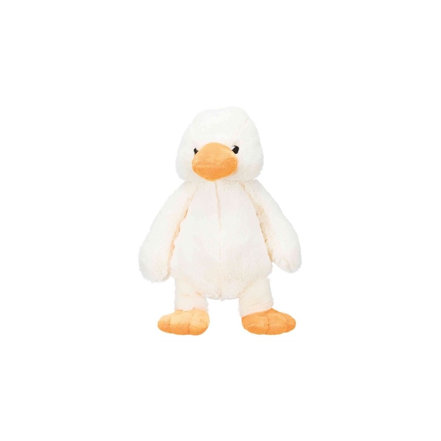 Trixie Pluche Eend Wit 38 CM