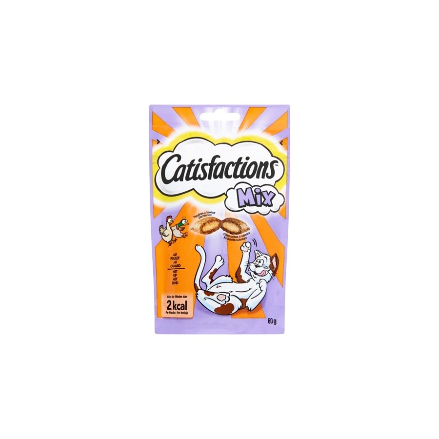 Catisfactions Mix Kip/Eend 60 GR