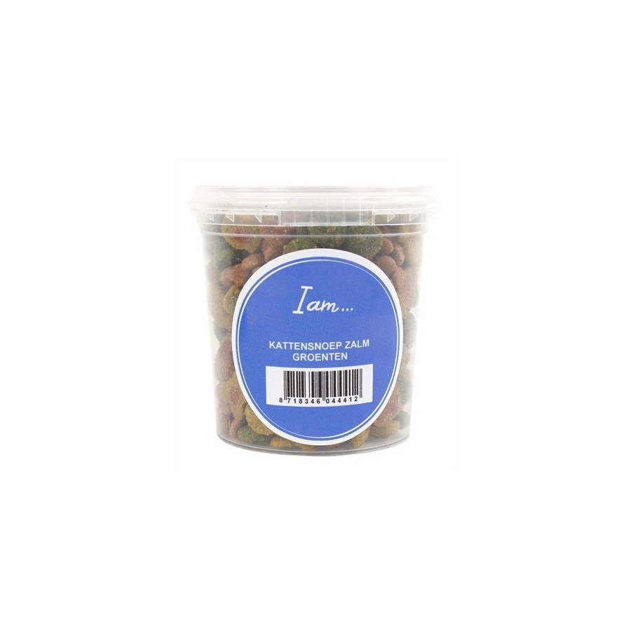 I Am Kattensnoep Zalm / Groenten 70 GR