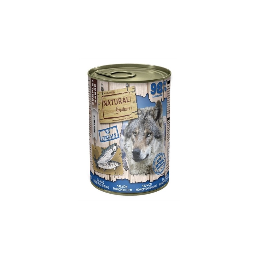 Natural Greatness - Monoprotein Salmon Recipe. 400gr