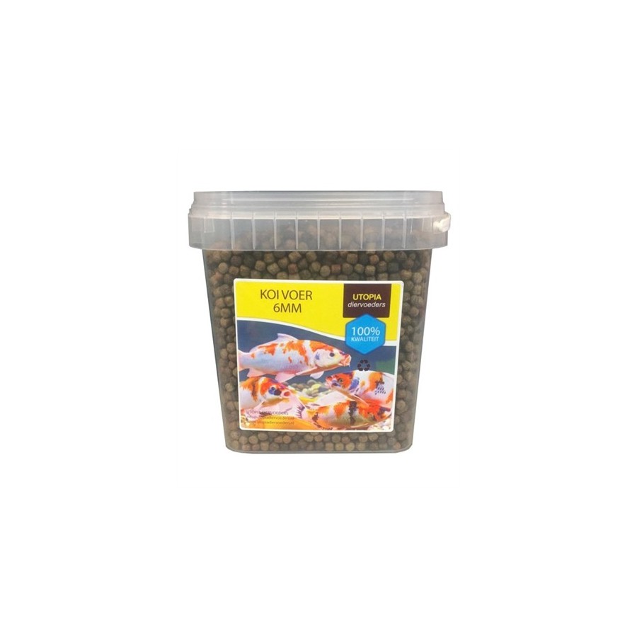Utopia Koi Voer 6 MM 1 KG 2,5 LTR