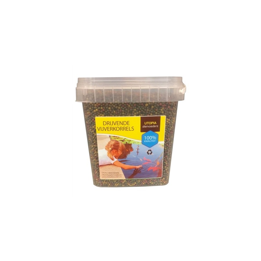 Utopia Drijvende Vijverkorrel 3 MM 1 KG 2,5 LTR