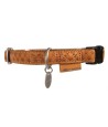 Macleather Halsband Bruin 45-70X2,5 CM
