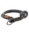Trixie Halsband Hond Be Nordic Slip Halsband Donkergrijs / Bruin 45X0,8 CM