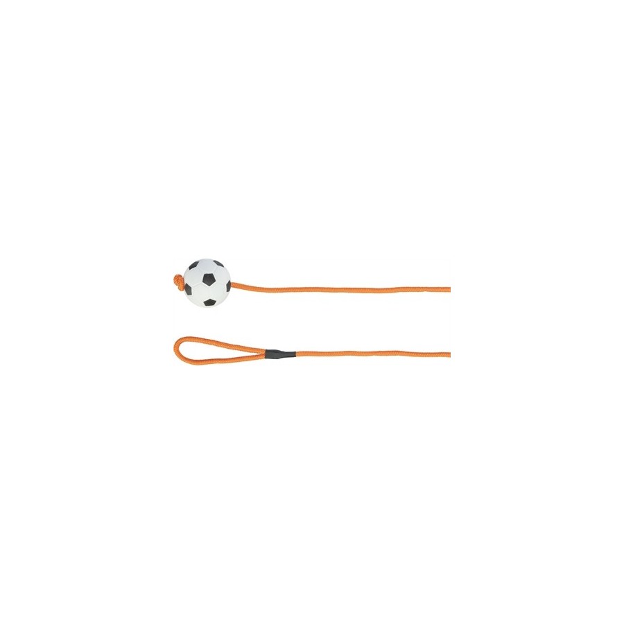 Trixie Voetbal Aan Touw Schuimrubber Drijvend 6X6X100 CM