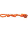 Trixie - Flostouw 3-Knoop, Oranje. 60cm