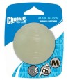 Chuckit Max Glow Bal Glow In The Dark MEDIUM 6X6X6 CM