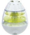 Trixie Roly Poly Snack Tuimel Ei Grijs / Lime Groen 13 CM