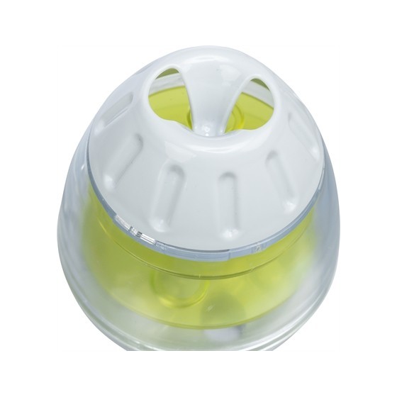 Trixie Roly Poly Snack Tuimel Ei Grijs / Lime Groen 13 CM