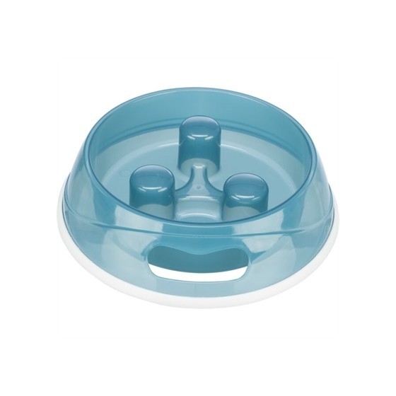 Trixie Voerbak Slow Feed Kunststof Anti-Slip Assorti 27 CM 1,5 LTR 4 ST