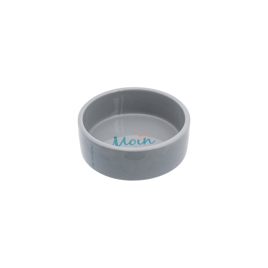 Trixie Be Nordic Voerbak Keramiek Grijs 800 ML 16 CM 4 ST