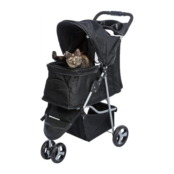 Trixie - Hondenbuggy, Zwart