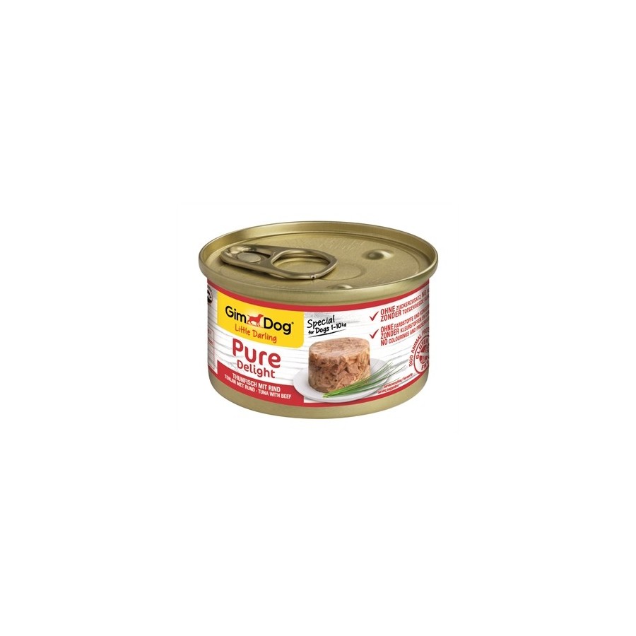 Gimdog Little Darling Pure Delight Tonijn / Rund 12X85 GR