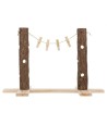 Trixie Natural Living Voerboom Duo 53X25X34 CM