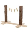 Trixie Natural Living Voerboom Duo 53X25X34 CM